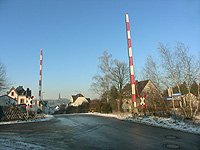 Bahn&uuml;bergang R&uuml;benach.